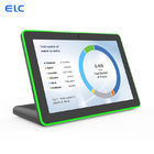 Anti Theft L Shape RK3288 POE Touch Display Desktop Android Tablet With Led Lights