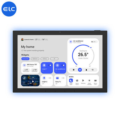 10.1 Inch Smart Home Control Panel Android 13 Tablet With Zigbee Matter