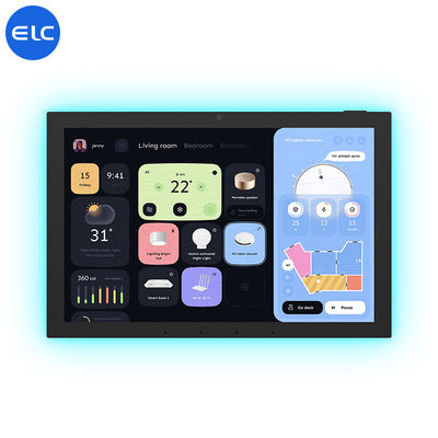 Android 13 WiFi6E Zigbee Matter Smart Home Products With LED Light Bar