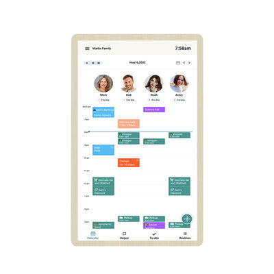 Smart Digital Family Wall Calendar Online Monthly Planner Electronic Calendar For Fridge