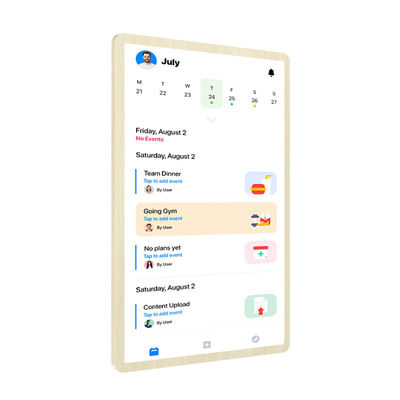 NW2499T RK3576 digital wall calendar smart touch screen calender electronic calendar smart calendar family