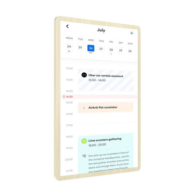 NW2499T RK3576 digital wall calendar smart touch screen calender electronic calendar smart calendar family