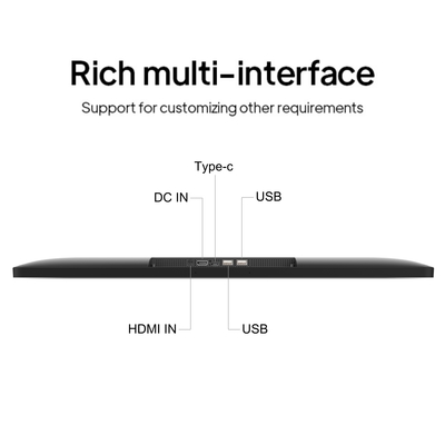 ELC SW2495T 24 Inch 1920*1080 250cdm2 10-Point in Cell Touch Vertical Digital Signage Display Laptops Pos Tablet Sales Kiosks