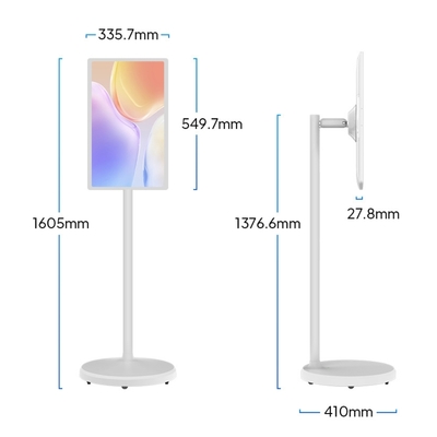 ELC SW2495T 24 Inch 1920*1080 250cdm2 10-Point in Cell Touch Vertical Digital Signage Display Laptops Pos Tablet Sales Kiosks