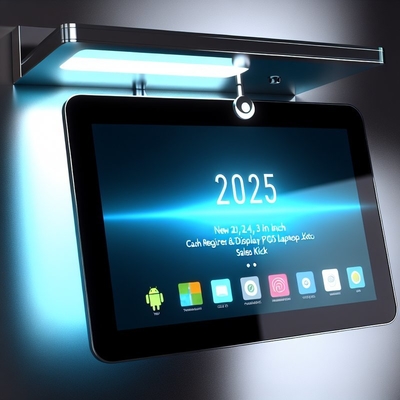 2025 New 21 24 32 Inch Wall Mount/Bracket Android Tablet Digital Signage and Displays Cash Register Pos Laptops Sales Kiosks