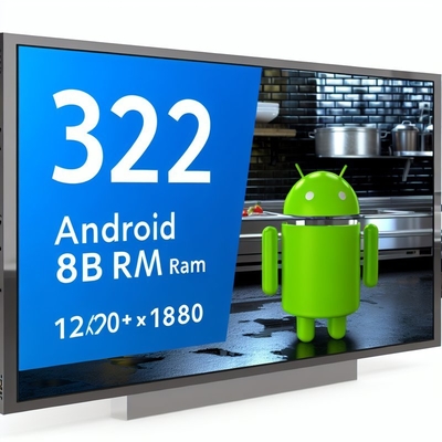 24 32 Inch 8+128gb Android 13 1920*1080 24 Inch Digital Signage Display Kitchen Display Screen Kitchen Display System