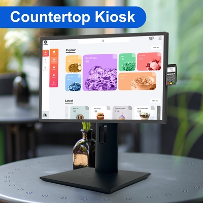 Touch Screen Restaurant Pos System Kiosk 24 Inch Desktop Tablet Portable Monitor Screen Smart Android 13 TV Display Tablette PC