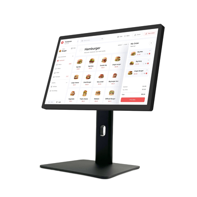 21 Inch Desktop Tablet Kitchen Display Screen Smart Android 11 TV Display Tablette PC Touch Screen Restaurant Pos System Kiosk