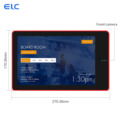 10.1 Inch Android Meeting Room Tablet with POE and LED Light Bar