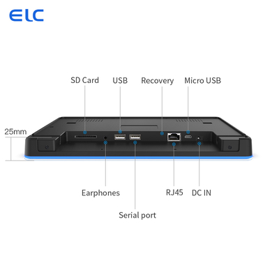 10.1 Inch Android Meeting Room Tablet with POE and LED Light Bar