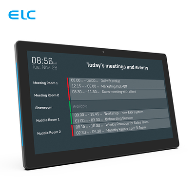 13.3 Inch Android Meeting Room Tablet with POE and LED Light Bar