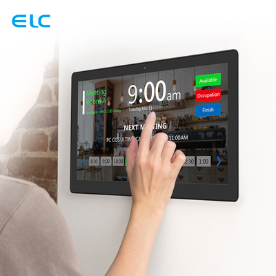 13.3 Inch Android Meeting Room Tablet with POE and LED Light Bar