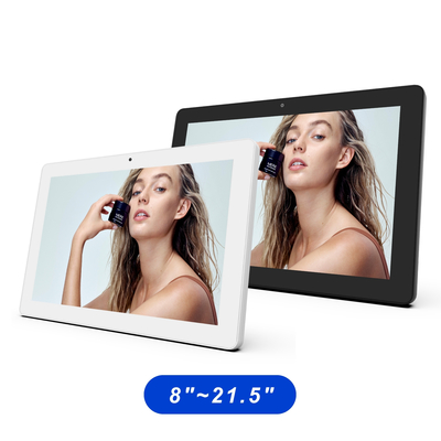 10.1 Inch Wall Mounted Digital Signage Customizable FCC, CE , ROHS