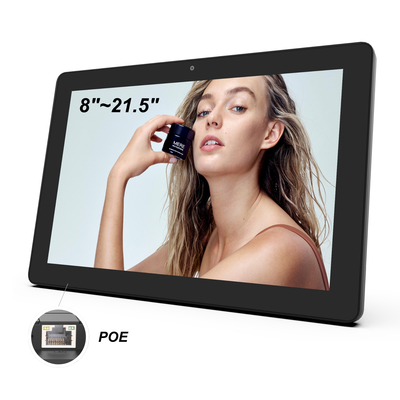 10.1 Inch Wall Mounted Digital Signage Customizable FCC, CE , ROHS