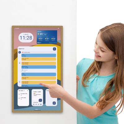 ELC New design calendar checklist display RK3576 android 13 smart touch screen calender smart calendar family