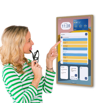 21 Inch Incell 	Android14 Digital Wall Calendar Free Software Touch Screen Smart Calendar Wall Display For Family