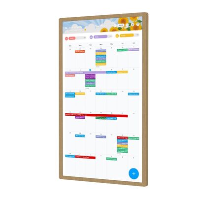 RK3576 4GB 32GB Digital Calendar Android 14 Free Software for Family Free Online Planner and Weekly Organizer