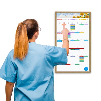 RK3576 Digital Family Plann Android 14 Free Software 24 Inch 32 Inch Digital Incell Touch Screen Smart Calendar