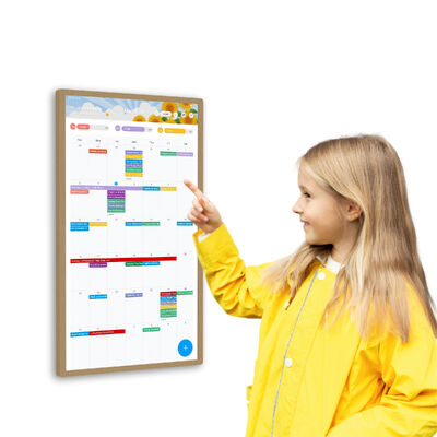 Smart Digital Family Wall Calendar Online Monthly Planner Electronic Calendar For Fridge