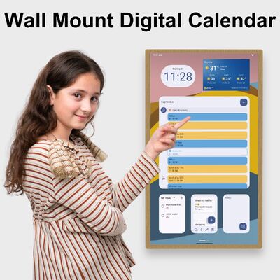 Online Monthly Planner Digital Wall Calendar For Streamlined Family Scheduling