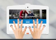 White 13.3 Inch Healthcare Digital Signage Capacitive Touch Screen 16GB ROM