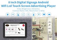 8 Inch POE Capacitive Touch Screen Tablet PC With Vesa Hole Digital Signage