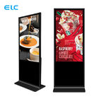 RK3288 Floor Standing Digital Signage 55 Inch Infrared Touch IPS Screen