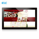 250cd/m2 Wall Mounted Digital Signage Capacitive Touch Screen Android Tablets
