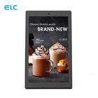 Free Standing L Type Desktop Digital Signage With 8 Inch Full HD IPS Screen