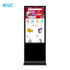 55 Inch Floor Standing Digital Signage Display IPS Screen USB Wifi Indoor Android Screen