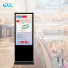 55 Inch Floor Standing Digital Signage Display IPS Screen USB Wifi Indoor Android Screen
