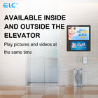 FCC Capacitive Touch Android 11 Dual Screen Digital Signage Wall Mount For Elevator