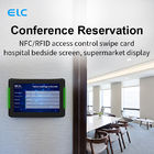 Wall Mount 10.1 Inch LCD Touch Screen POE Meeting Room Display