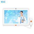 White color Android 11 Digital Signage For Doctors Offices 250cdm2 RK3288 Chipset RK3568