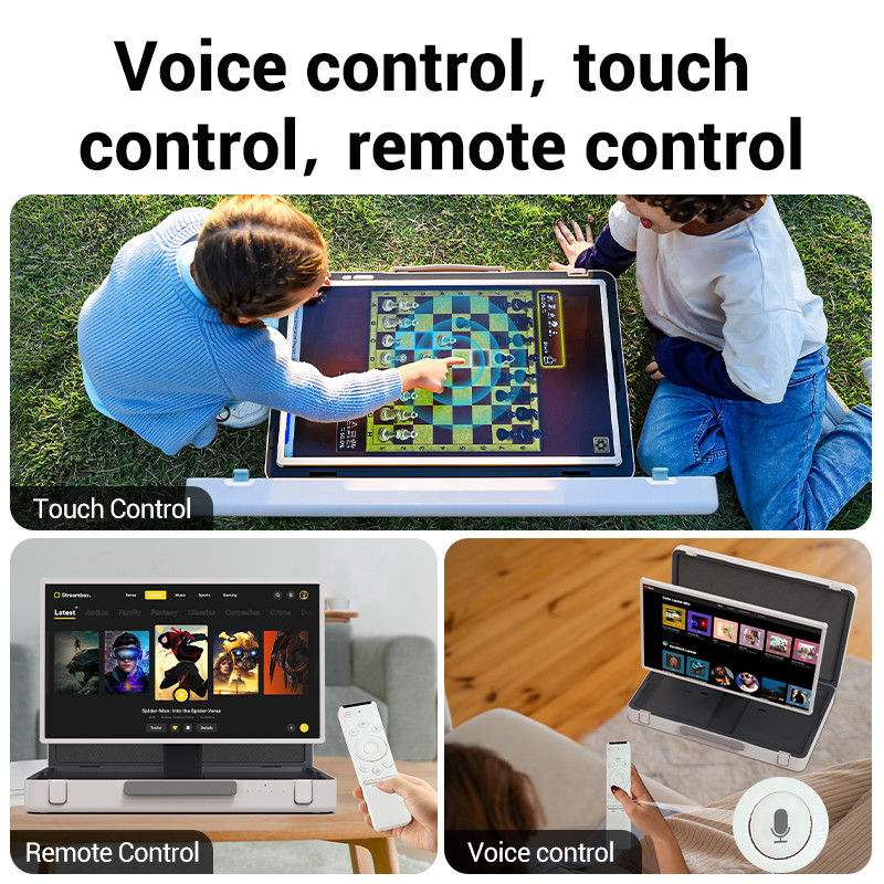 Touch Screen Portable ELC PackGo 27 Inch Smart Tv Wifi Outdoor Live Briefcase Tv