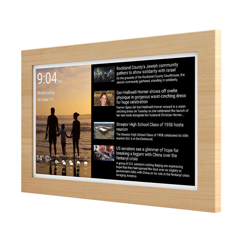 Ultra-Slim Touch Screen Tablet Smart Home Timing Tablet WiFi 6 With Mu-MIMO For Calendar Schedule Display