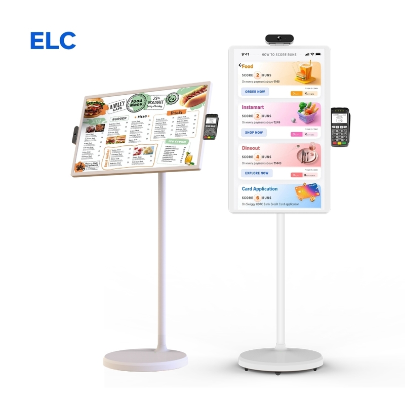 ELC SW2495T 24 Inch 1920*1080 250cdm2 10-Point in Cell Touch Vertical Digital Signage Display Laptops Pos Tablet Sales Kiosks
