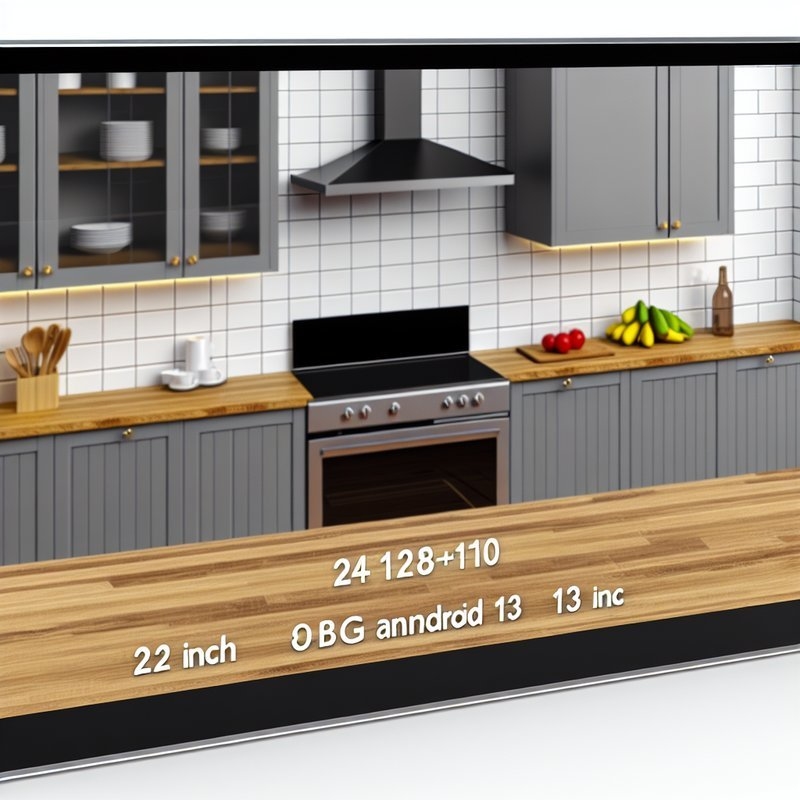 24 32 Inch 8+128gb Android 13 1920*1080 24 Inch Digital Signage Display Kitchen Display Screen Kitchen Display System