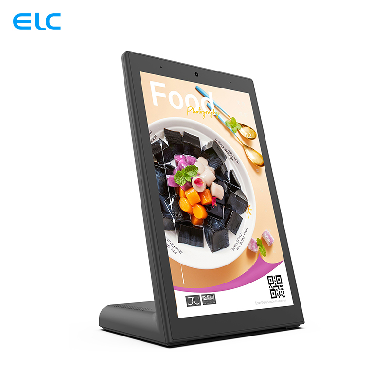 L-Shaped Android Touchscreen 10.1'' RK3568  Quad core cortex A55  Vertical Digital Signage for restaurants menu screen