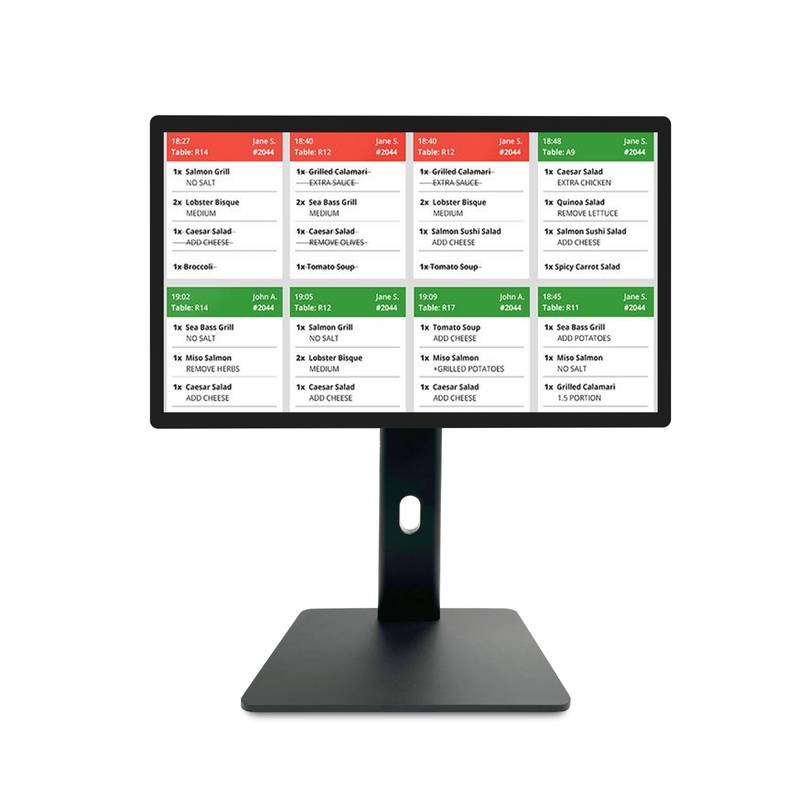 21 Inch Desktop Tablet Kitchen Display Screen Smart Android 11 TV Display Tablette PC Touch Screen Restaurant Pos System Kiosk