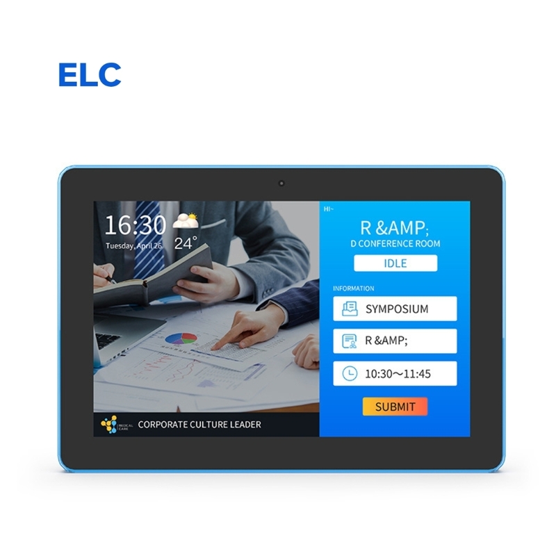 10.1 Inch Android Meeting Room Tablet with POE and LED Light Bar