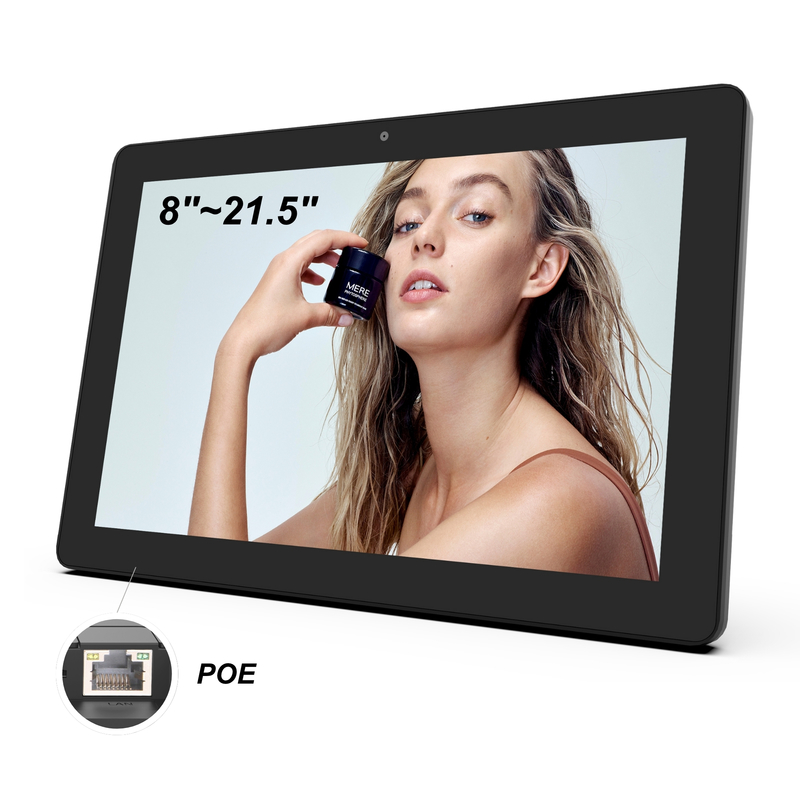 10.1 Inch Wall Mounted Tablet Digital Signage FCC, CE , ROHS , Quality under Guarantee  More details Customizable