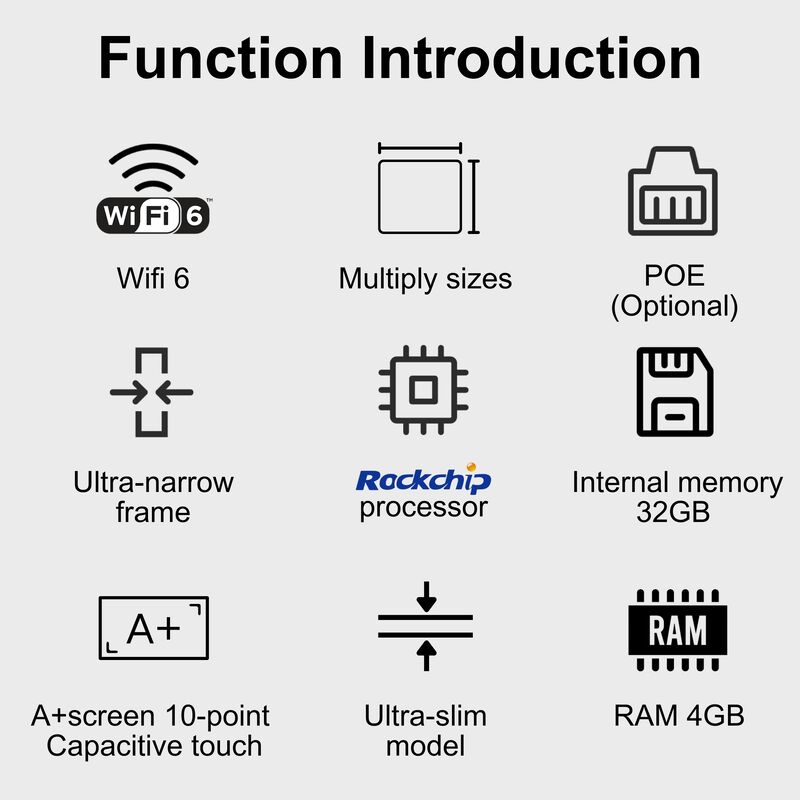 Goodnotes Compatible Android 14 Free Software Wall Mounted Digital Calendar Diary For Family Planning
