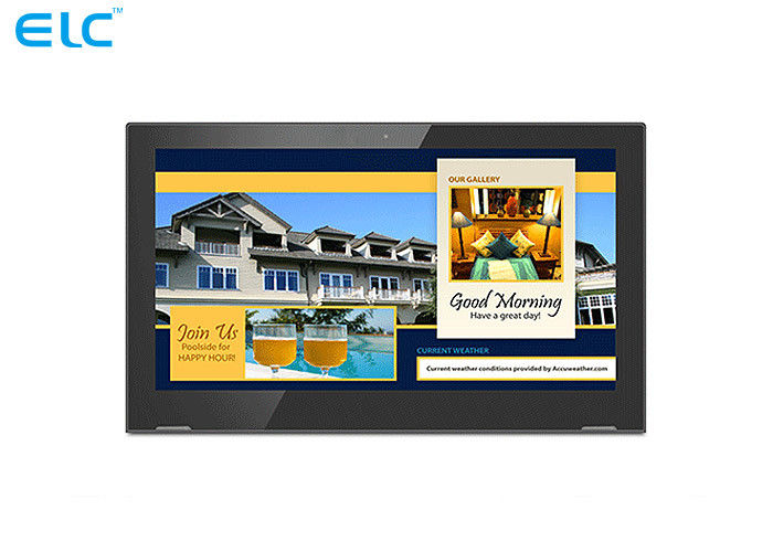 15.6'' L Shape Desktop Interactive Digital Signage for Reception or conference control