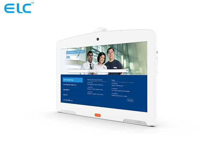 Healthcare Wall Mount Android Tablet , Digital Signage For Doctors Offices