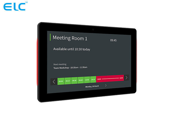 Full HD Image Meeting Room Digital Signage Supports WiFi Bluetooth 4.0 RJ45 PoE