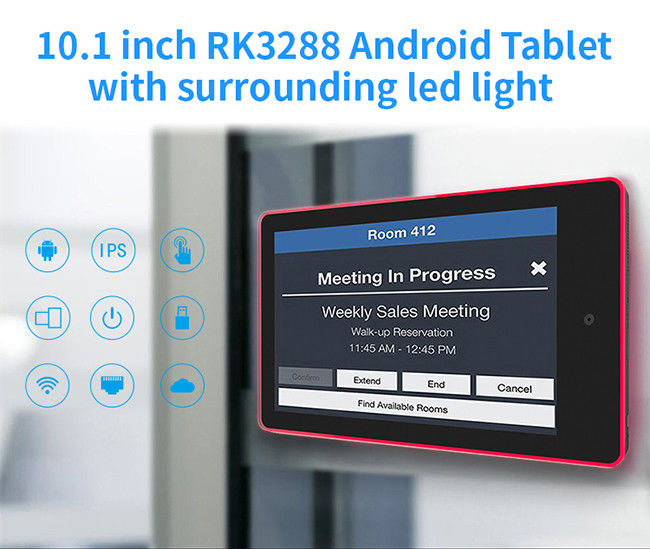 10.1inch RK3566 Conference Room Digital Signage Display For Meeting Room