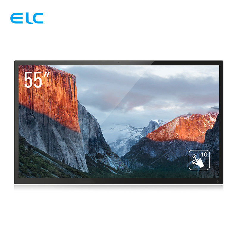 55 Inch Interactive Touch Screen Monitor With Front Camera 5.0 MP