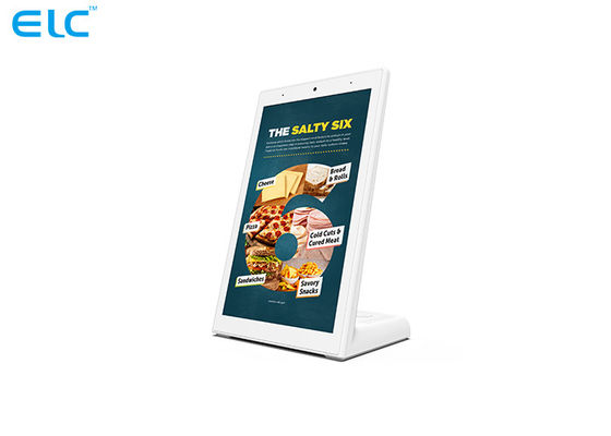 L-Shaped Android Touchscreen 10.1'' RK3288 Vertical Digital Signage for restaurants